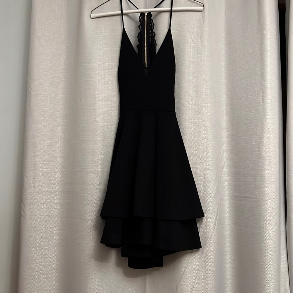 Windsor womens mini black dress